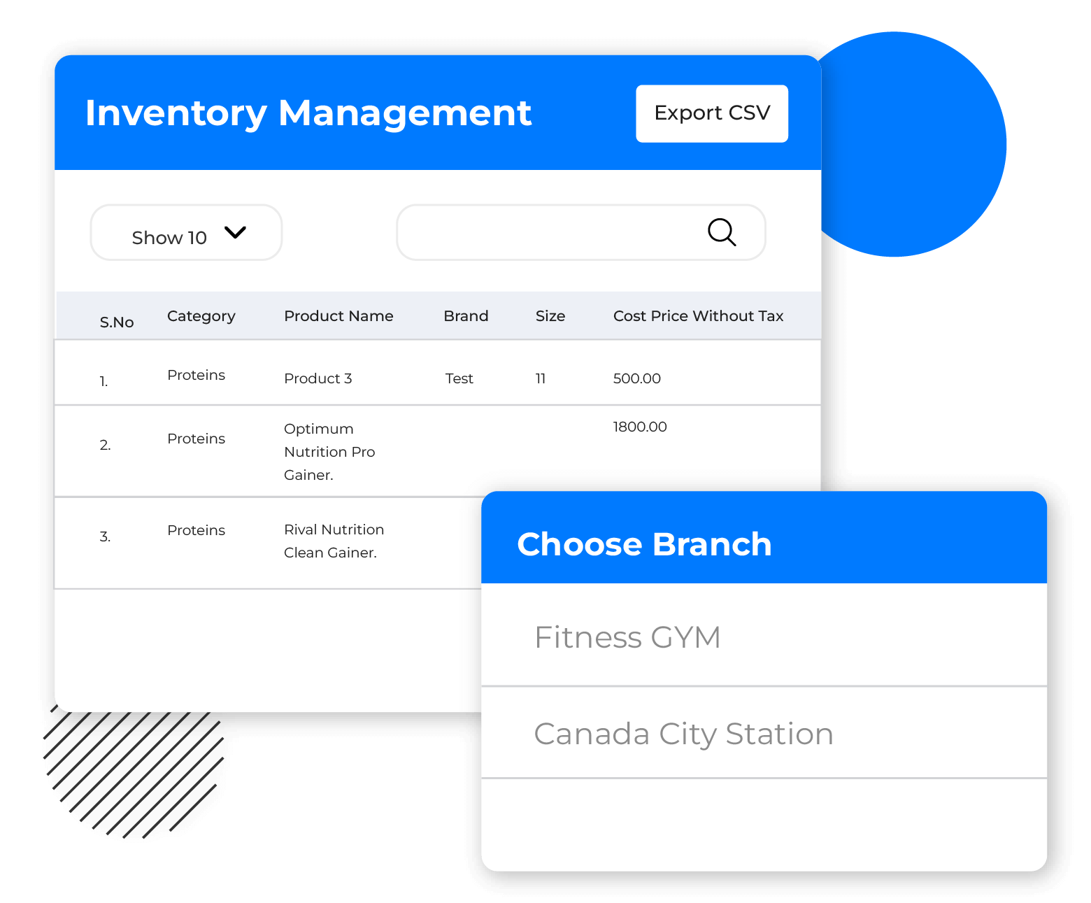 inventory and location management